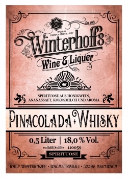 Pinacolada Whisky 0.5 l