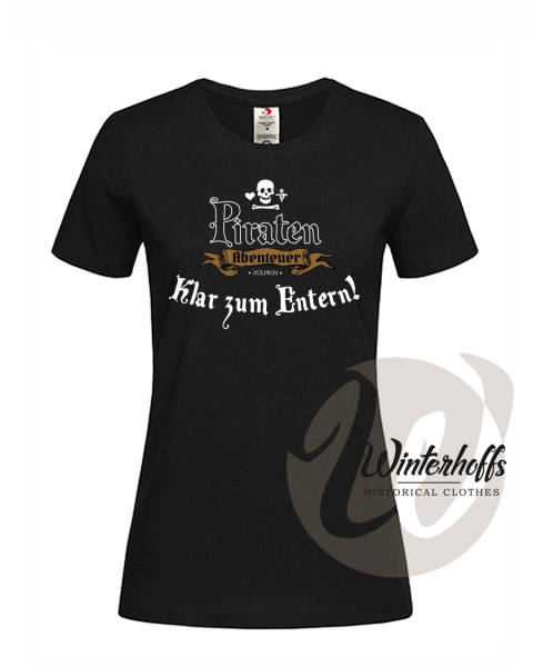 Piratenabenteuer Damen Girlie Shirt - Regular 2c